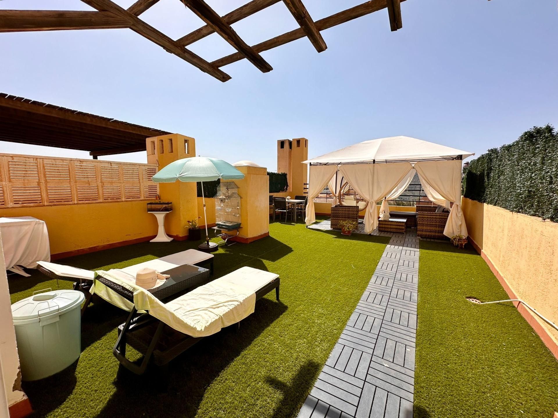 Terrace of Single-family semi-detached for sale in Vícar  with Air Conditioner and Terrace