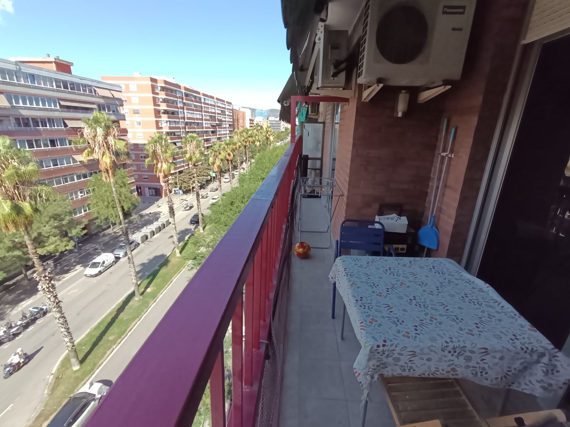 Balcony of Flat for sale in  Barcelona Capital  with Air Conditioner, Heating and Terrace
