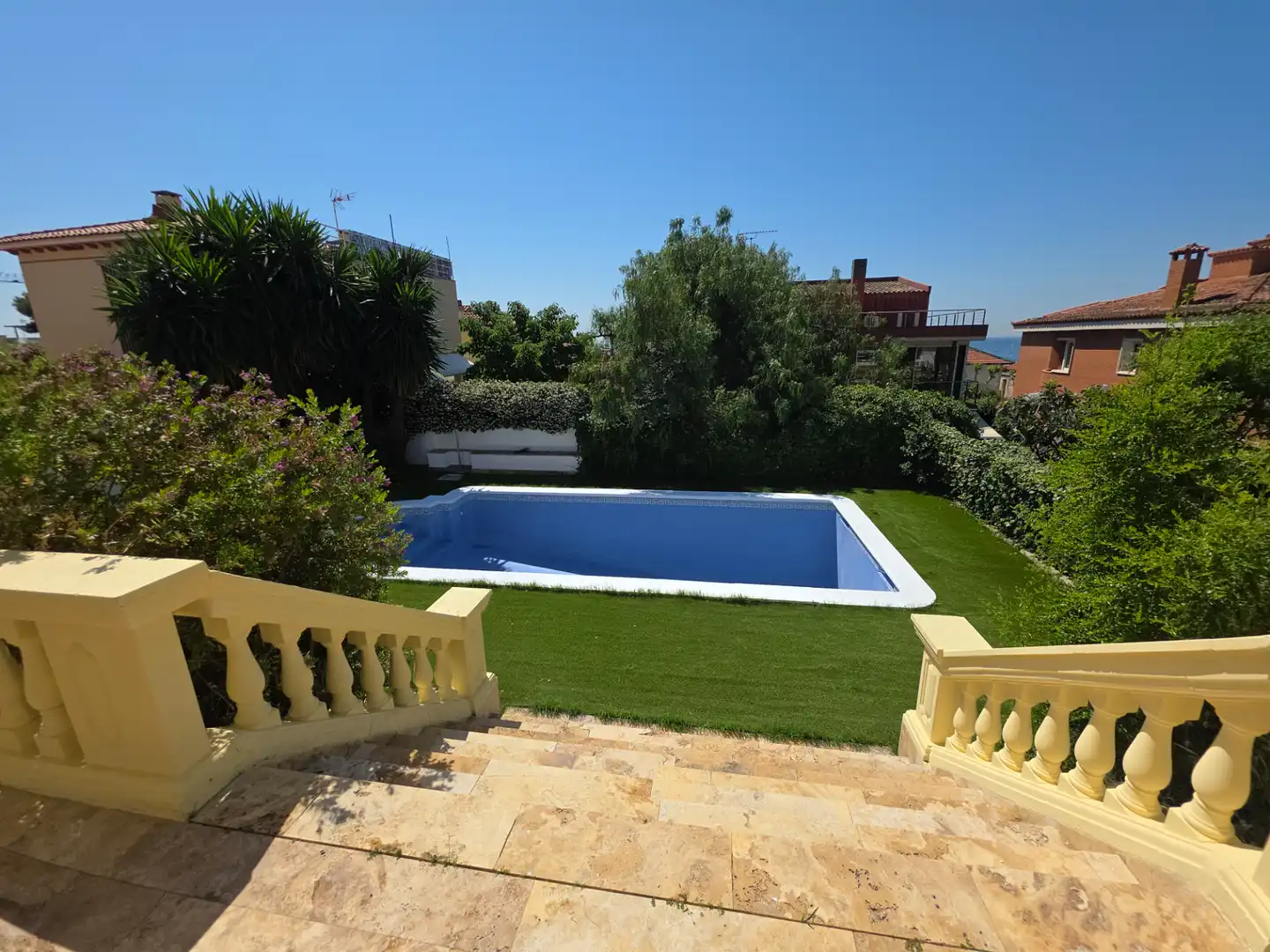 Piscina de Casa o chalet en venta en El Masnou con Calefacción, Jardín privado y Parquet