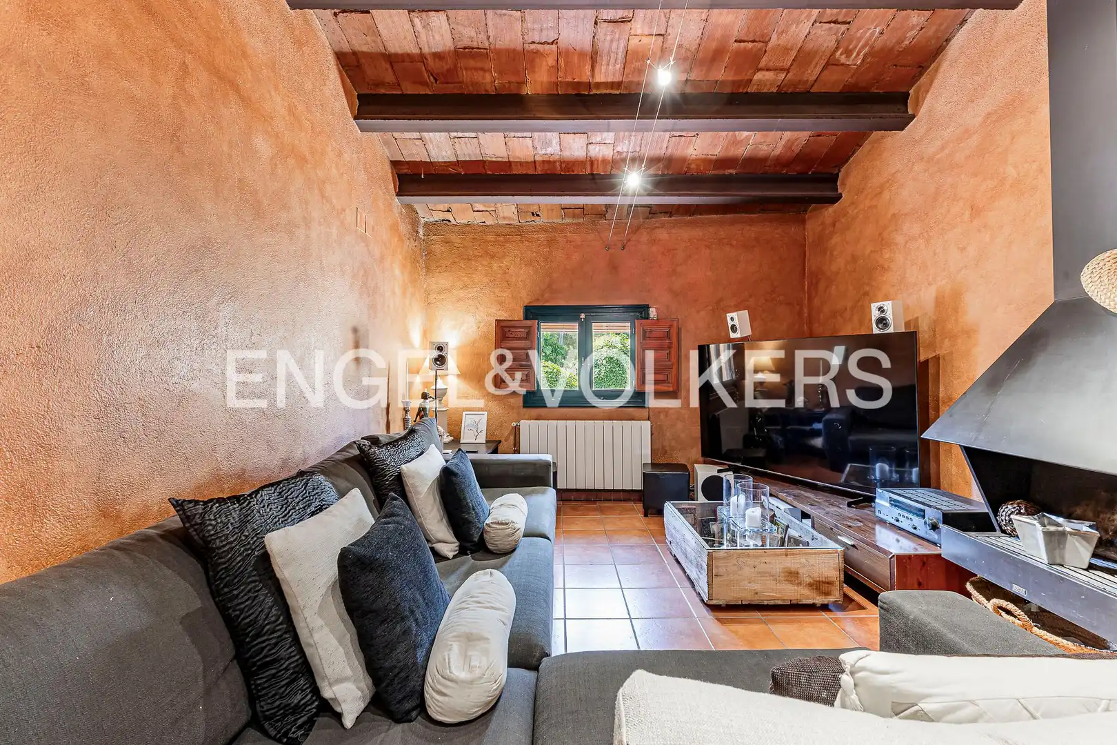 Sala de estar de Casa o chalet en venta en Subirats con Aire acondicionado, Calefacción y Jardín privado