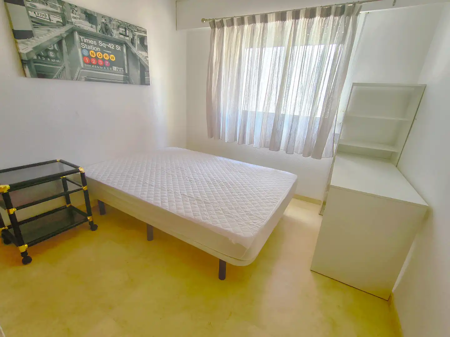 Bedroom of Flat for rent in Alicante / Alacant  with Air Conditioner, Terrace and Furnished