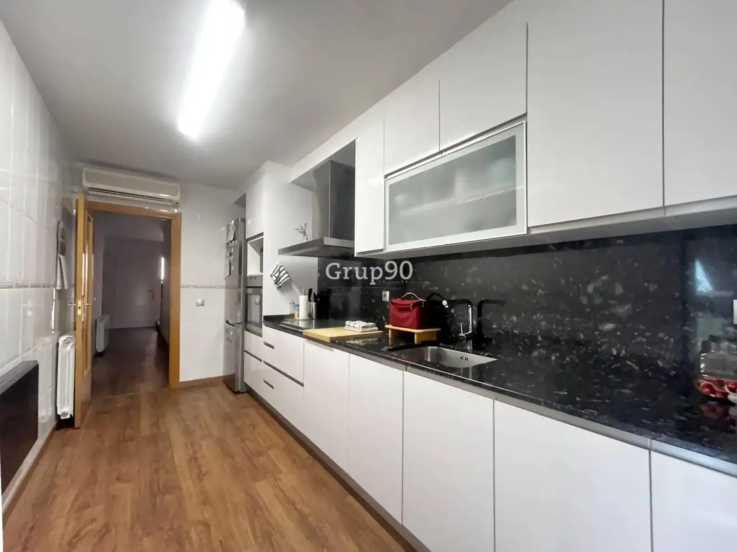 Cocina de Casa adosada en venta en Puigverd de Lleida con Aire acondicionado, Calefacción y Parquet