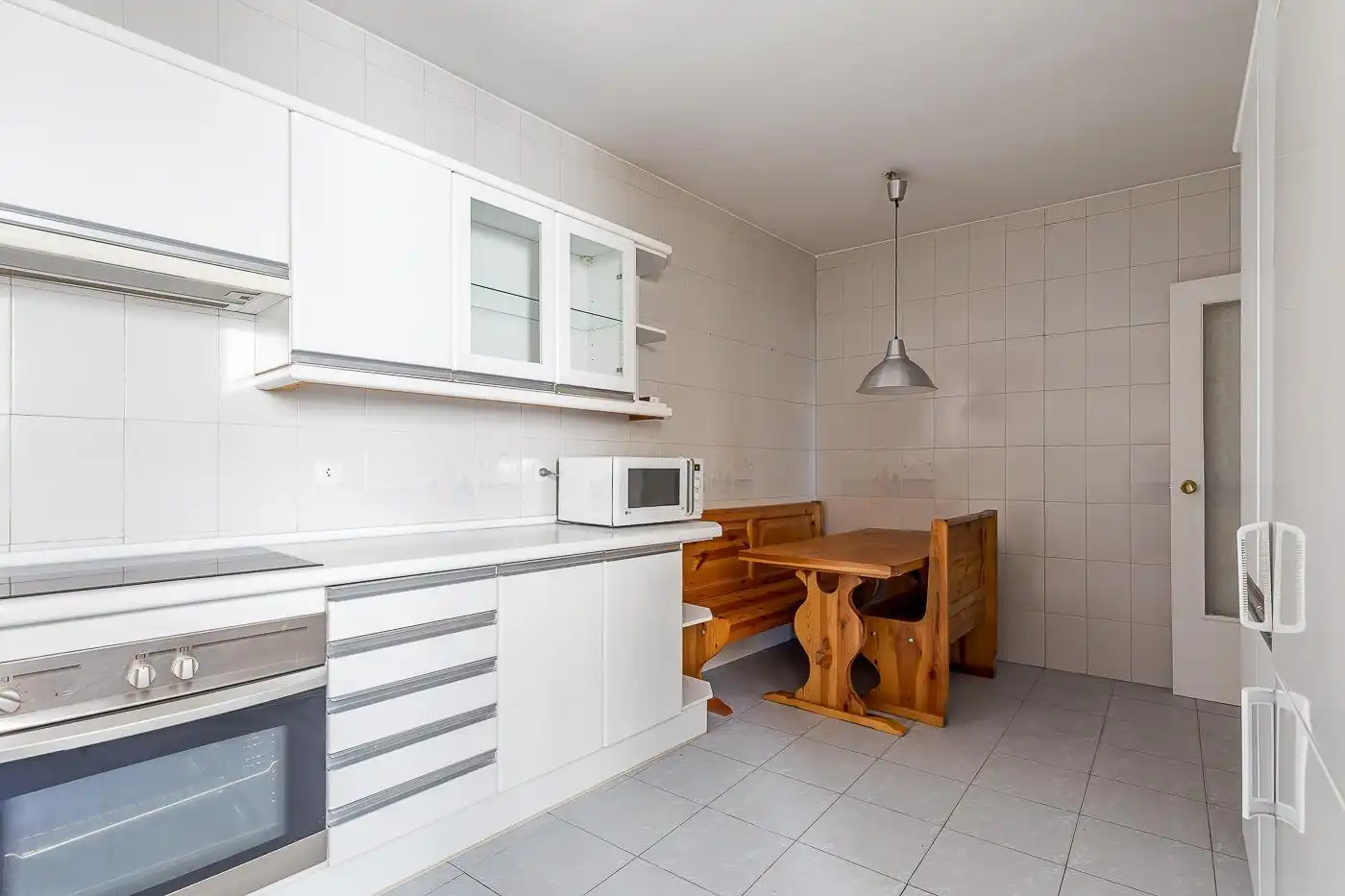Kitchen of Flat for rent in Madrid  with Heating and Furnished