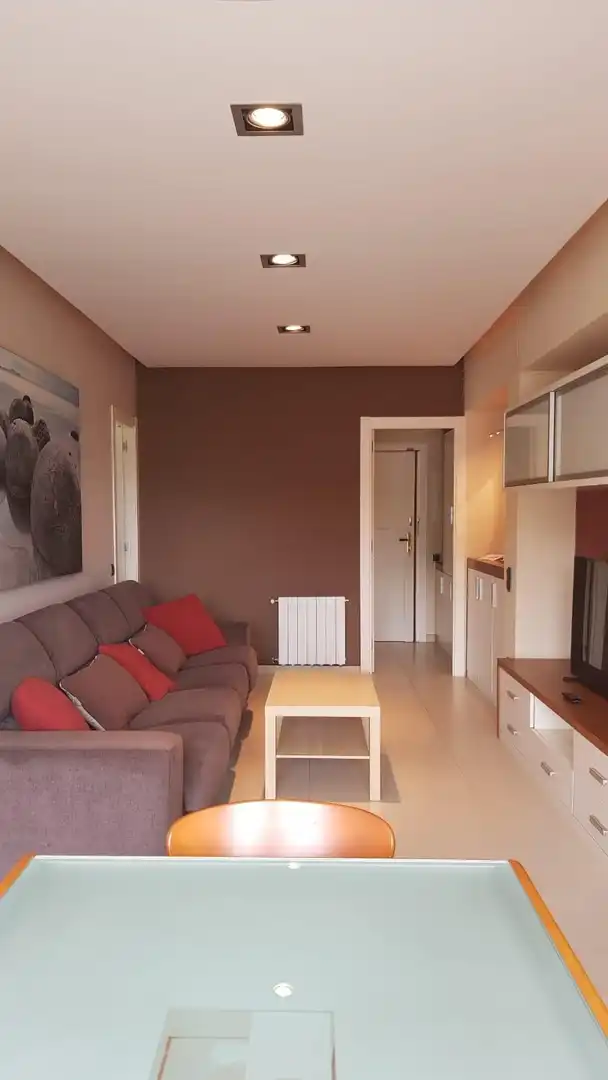 Sala d'estar de Àtic en venda en Barcelona amb Aire condicionat, Calefacció i Alarma