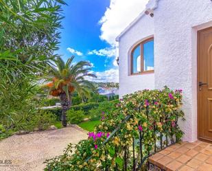 Garden of House or chalet to rent in Jávea / Xàbia  with Air Conditioner, Heating and Private garden