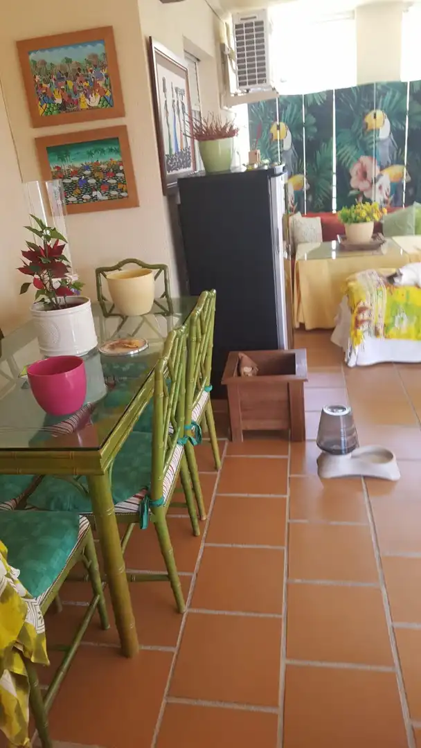 Dining room of Flat for sale in Málaga  with Air Conditioner, Heating and Community pool
