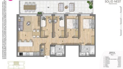Foto 3 de Piso en venta en Carrer Francesc Macià, 13, Vilablareix, Girona