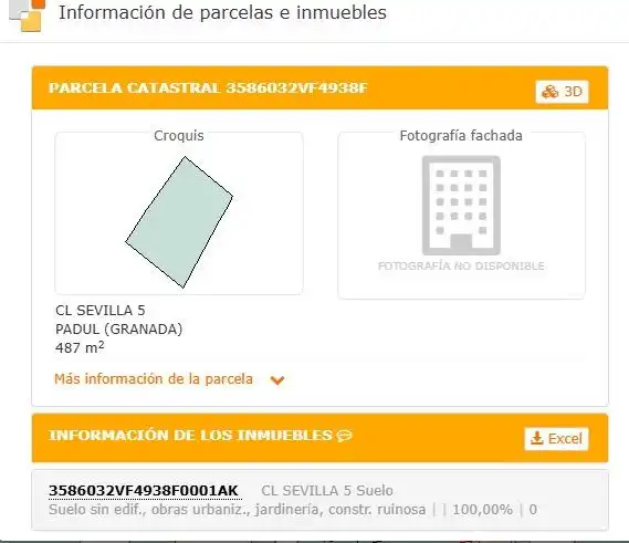 Residential land for sale in Padul, imagen 7