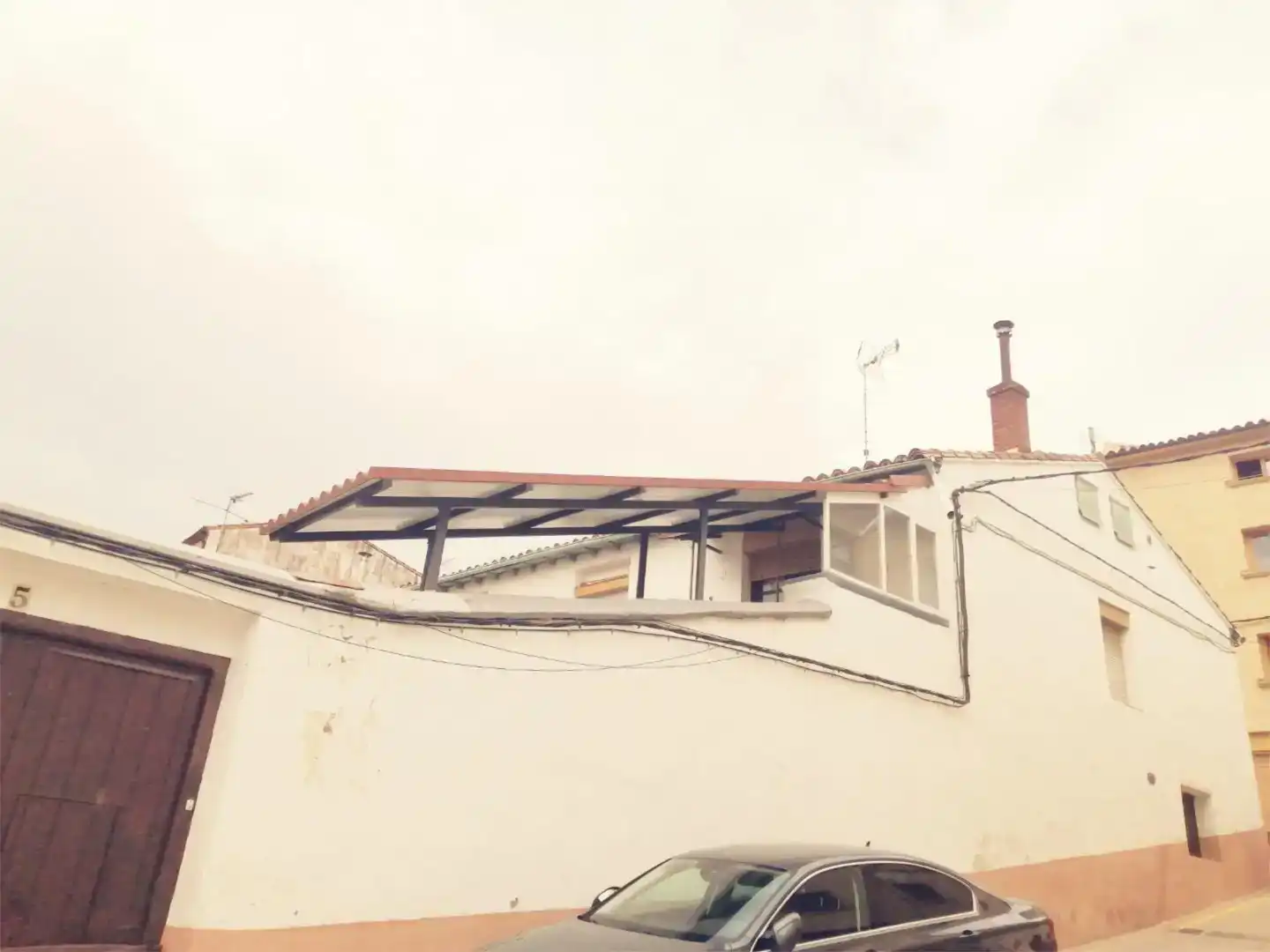 Vista exterior de Casa o xalet en venda en Ágreda amb Jardí privat, Parquet i Traster