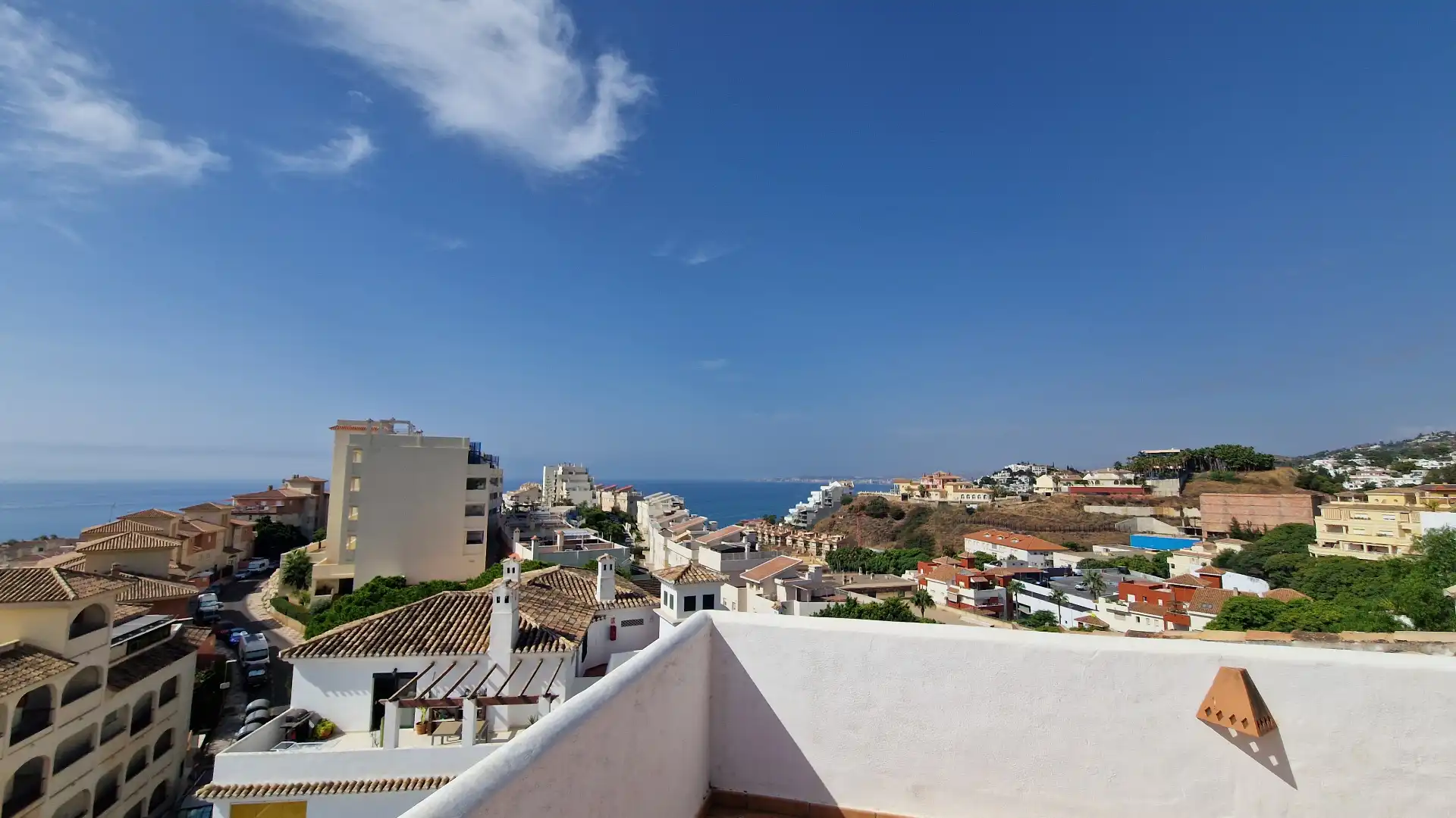 Exterior view of Attic for sale in Benalmádena  with Air Conditioner, Heating and Terrace