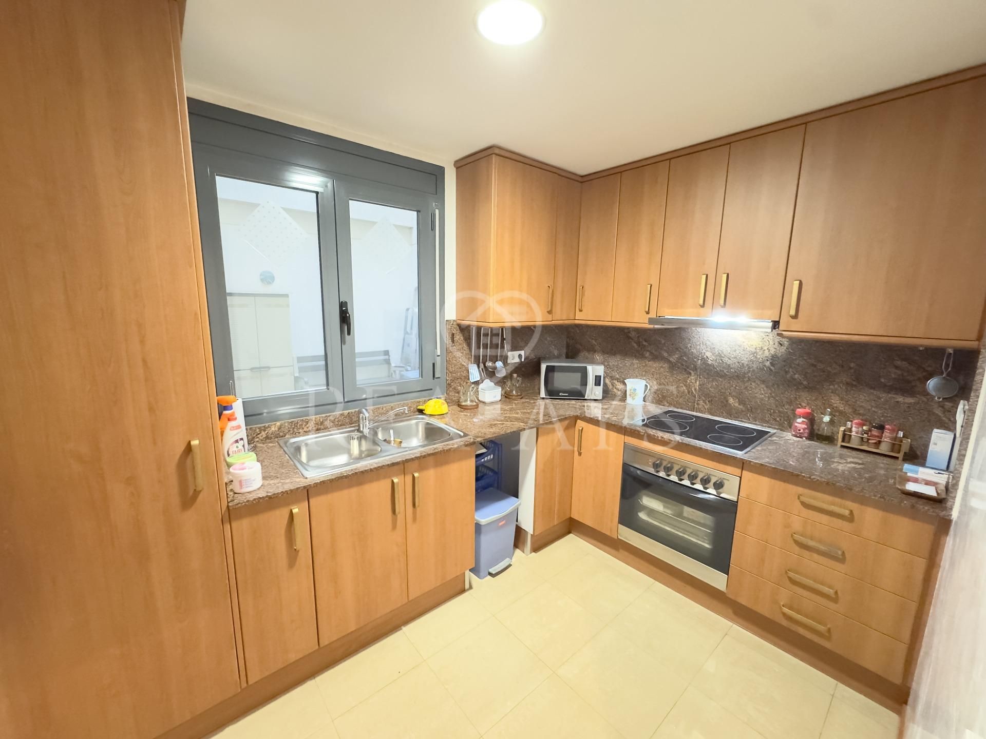 Kitchen of Flat for sale in Begues  with Heating, Terrace and Storage room