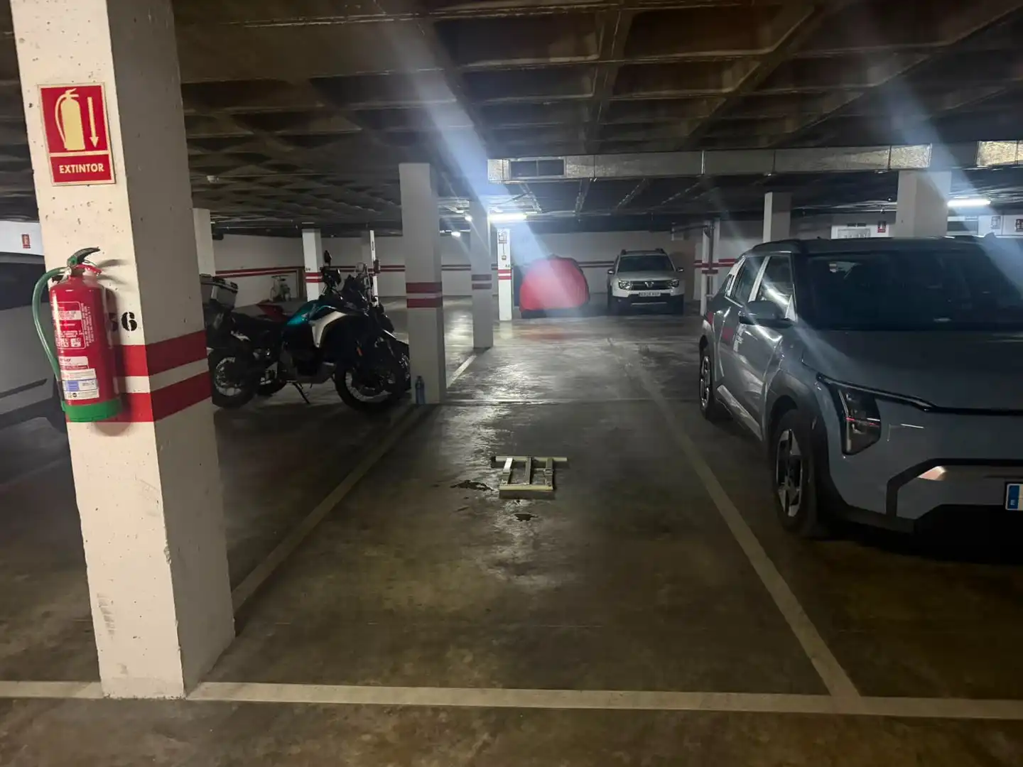 Parking of Flat for rent in El Campello  with Air Conditioner, Heating and Terrace