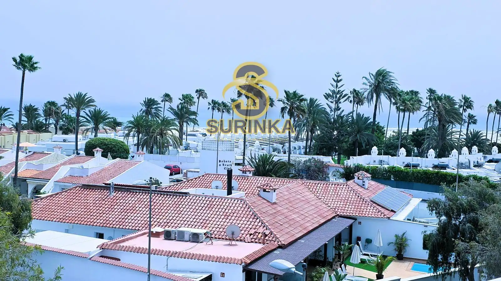 Exterior view of Flat for rent in San Bartolomé de Tirajana  with Terrace, Swimming Pool and Furnished