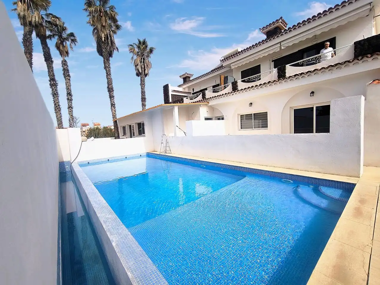 Piscina de Pis de lloguer en Arona