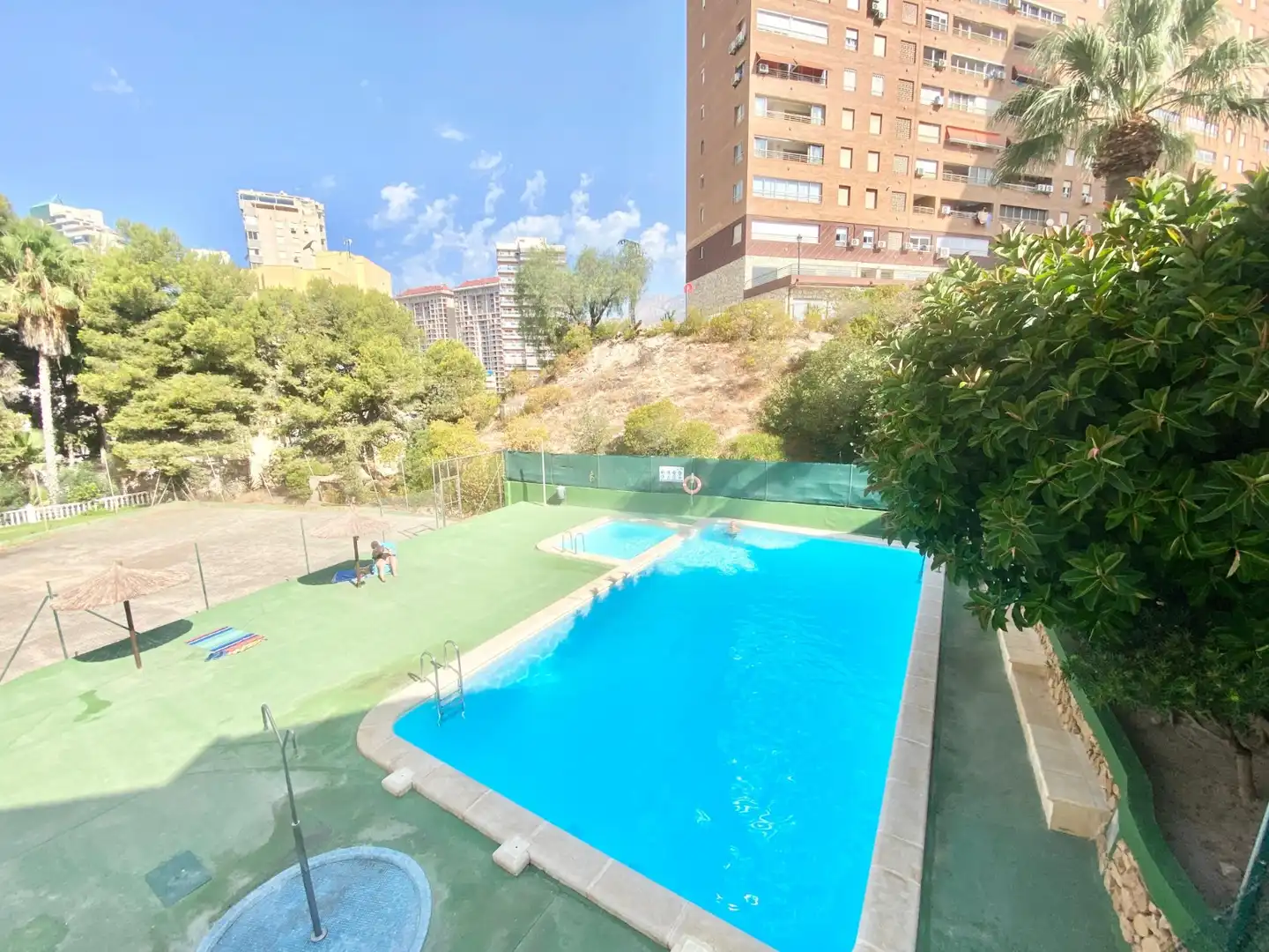 Piscina de Casa o chalet de alquiler en Benidorm con Aire acondicionado, Terraza y Piscina