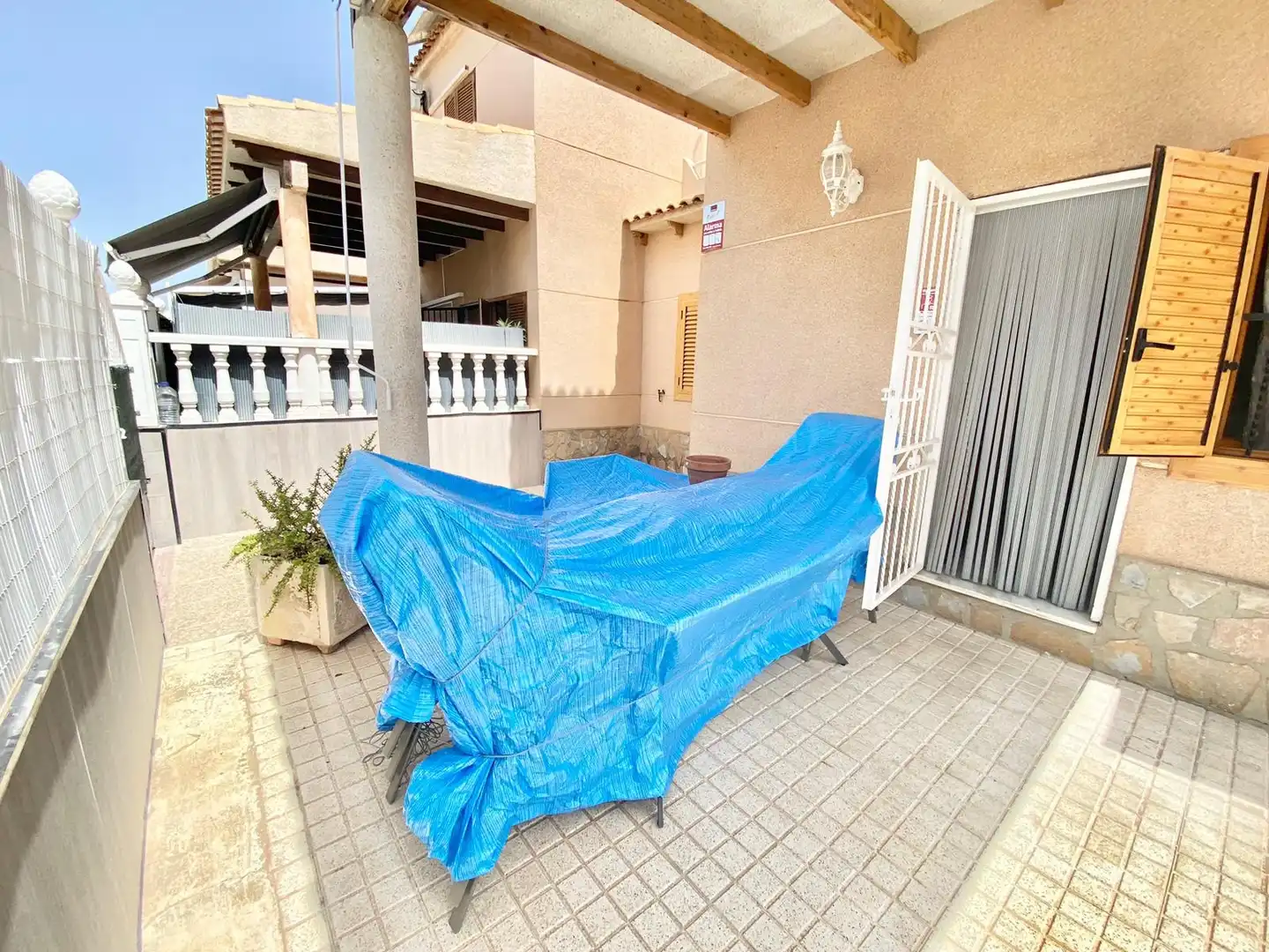 Terraza de Casa o chalet de alquiler en Torrevieja con Aire acondicionado, Calefacción y Jardín privado