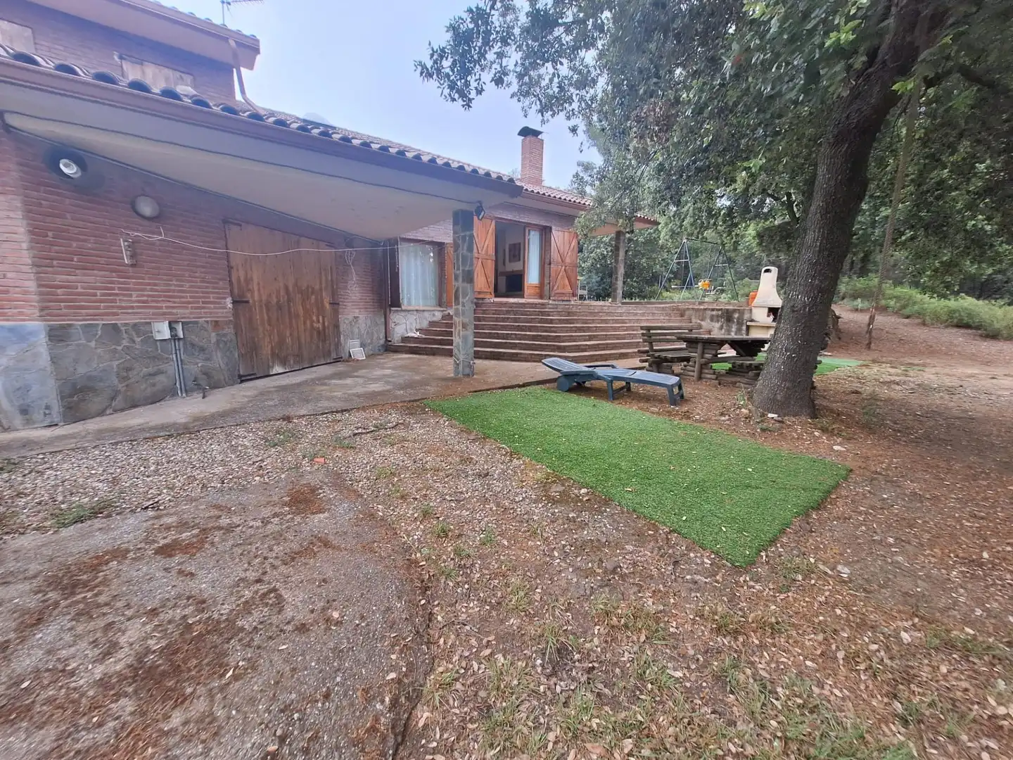 Jardí de Finca rústica en venda en Castellar del Vallès amb Terrassa, Traster i Balcó