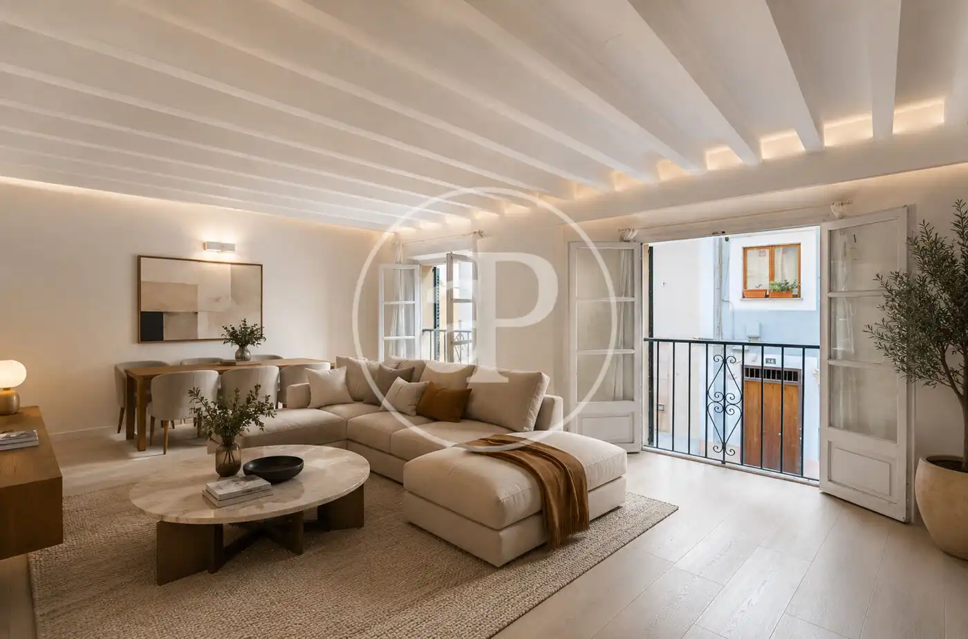 Sala de estar de Piso de alquiler en  Palma de Mallorca