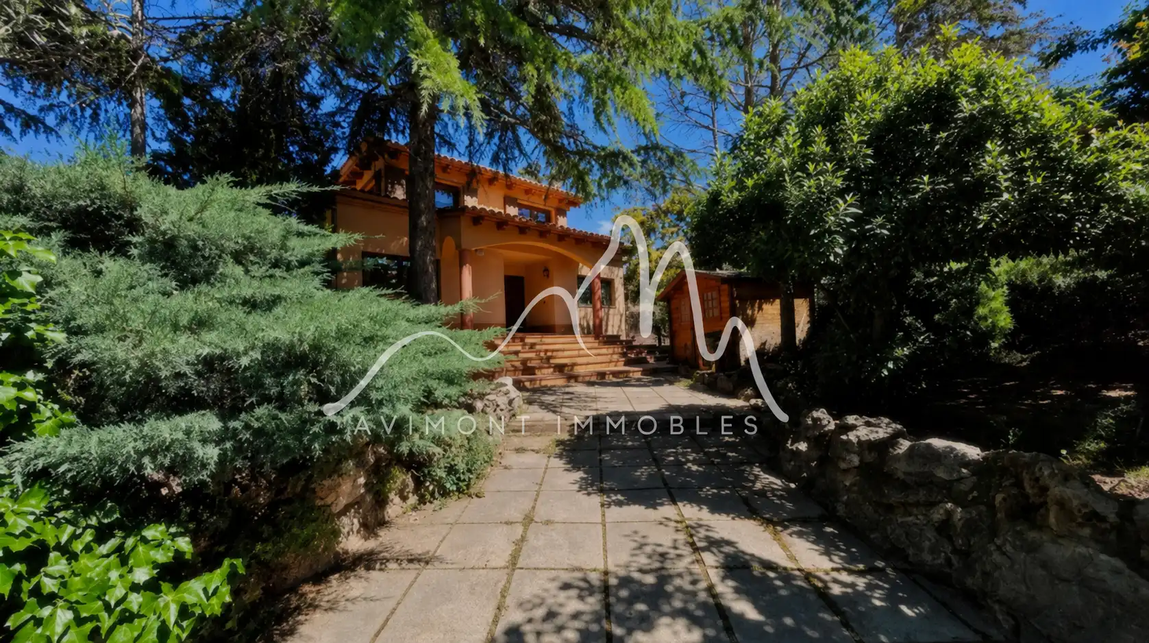 Jardín de Casa o chalet en venta en Collbató con Aire acondicionado, Calefacción y Jardín privado