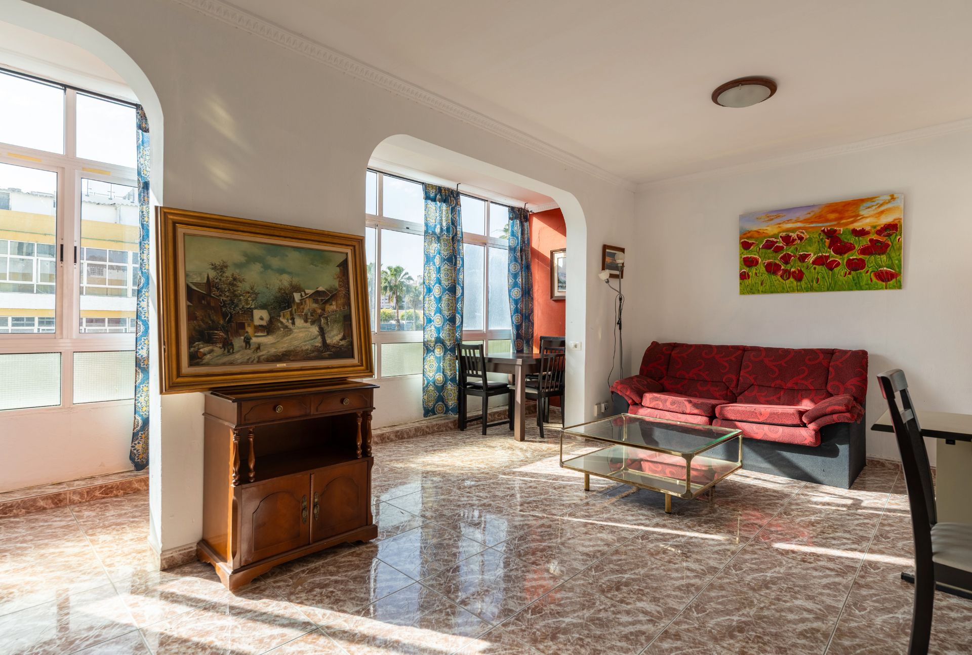 Living room of Flat for sale in Las Palmas de Gran Canaria  with Terrace and Storage room