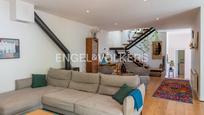 Sala d'estar de Casa o xalet en venda en  Barcelona Capital amb Aire condicionat, Calefacció i Jardí privat