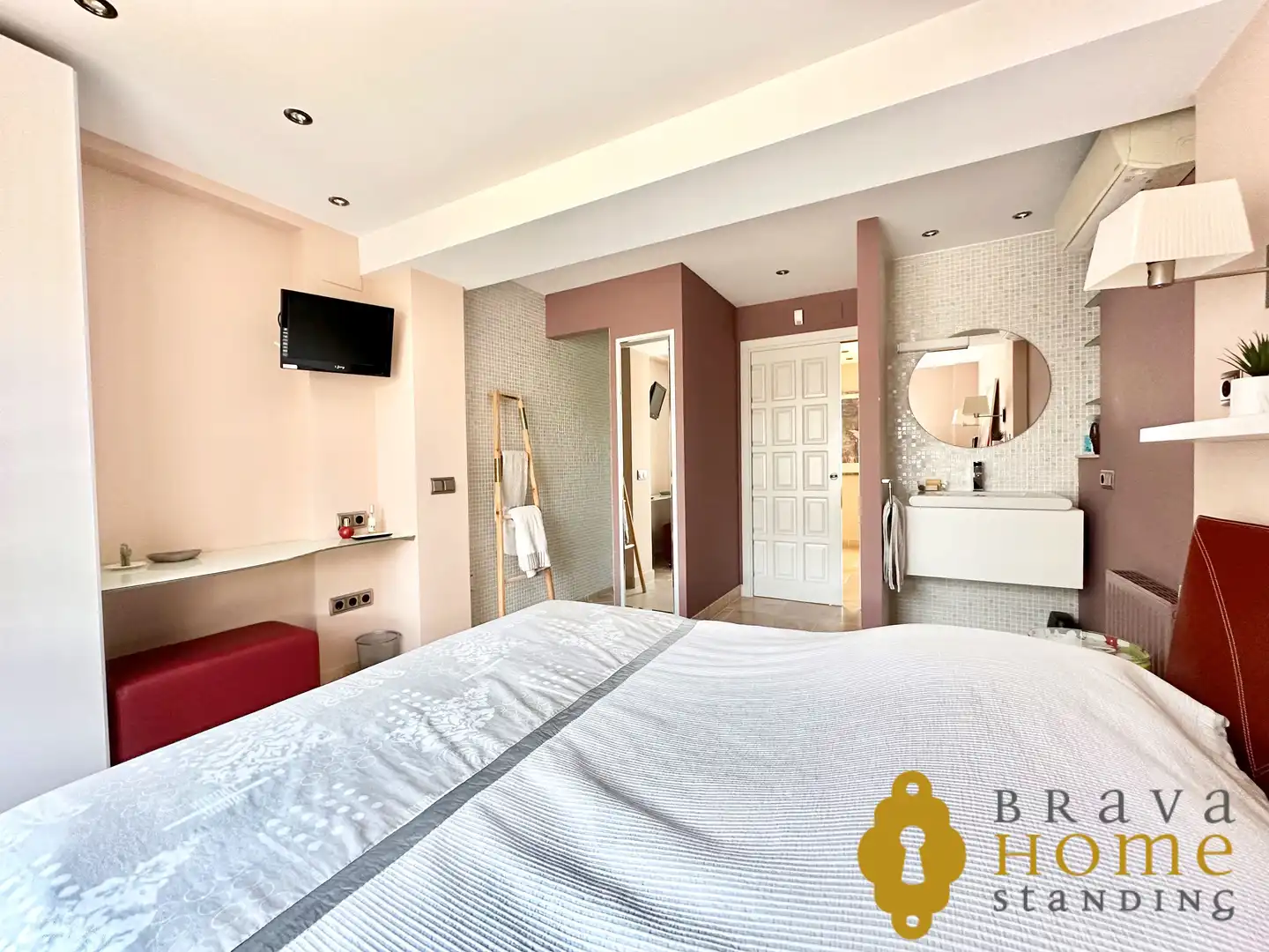 Bedroom of Houses for sale in Empuriabrava  with Air Conditioner, Heating and Private garden