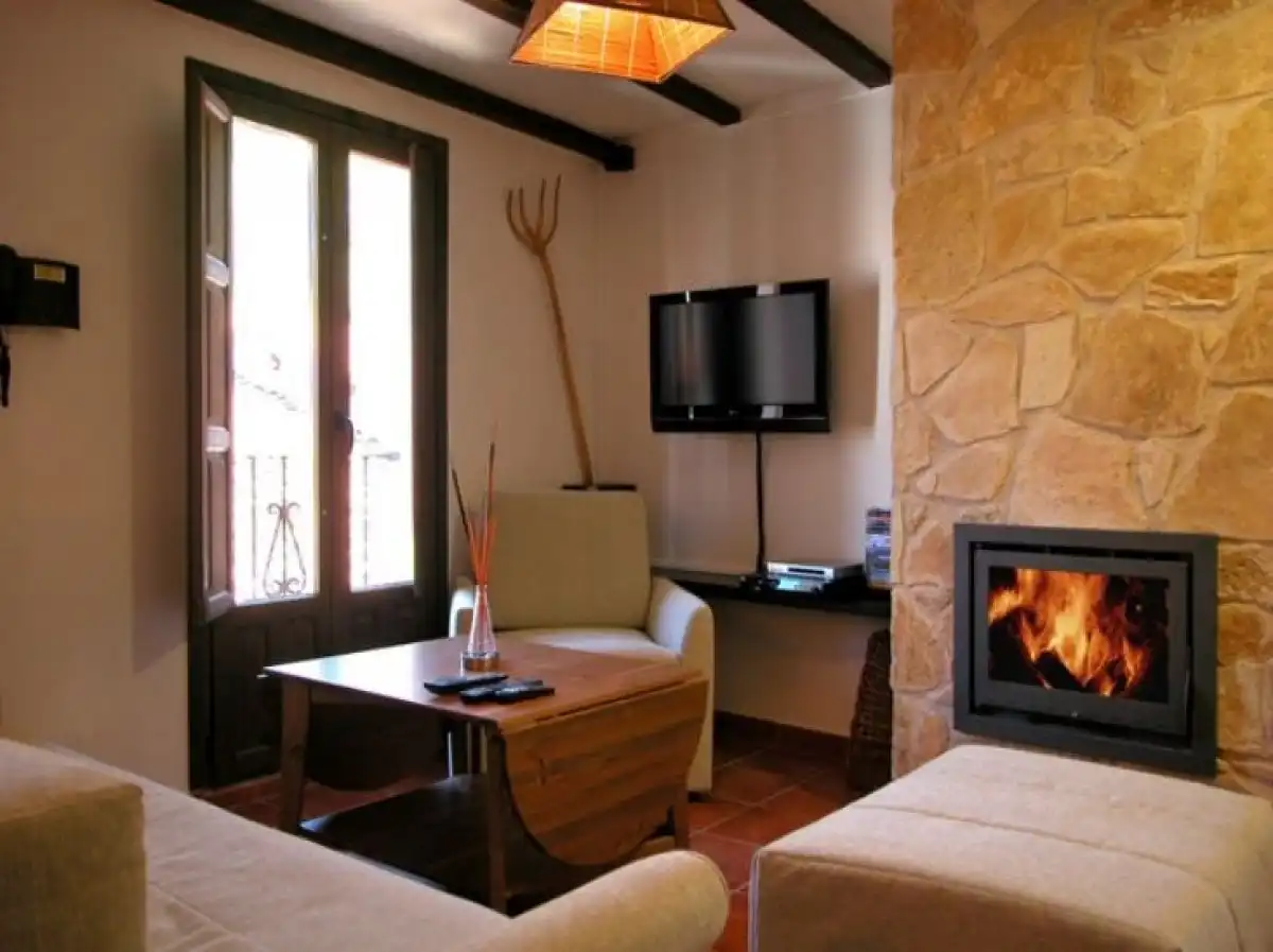 Living room of Buildings for sale in Santibáñez de la Sierra