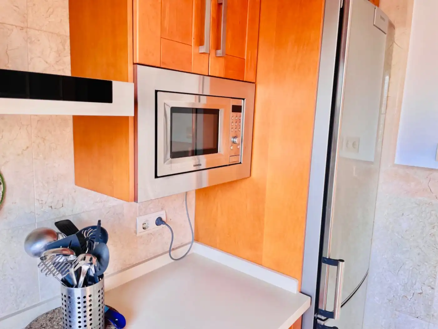 Küche von Wohnung zur Miete in Sotogrande mit Klimaanlage, Terrasse und Möbliert