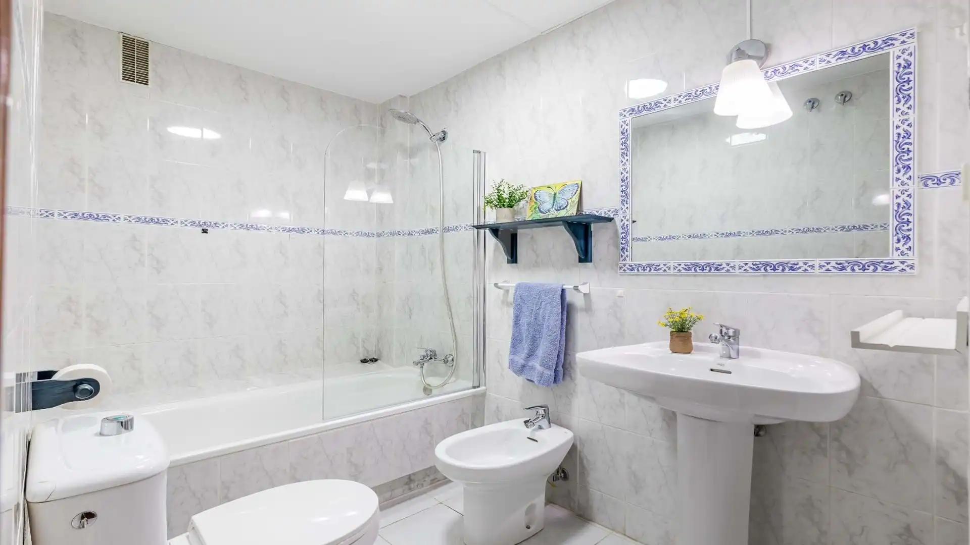 Baño de Piso de alquiler en Madrid