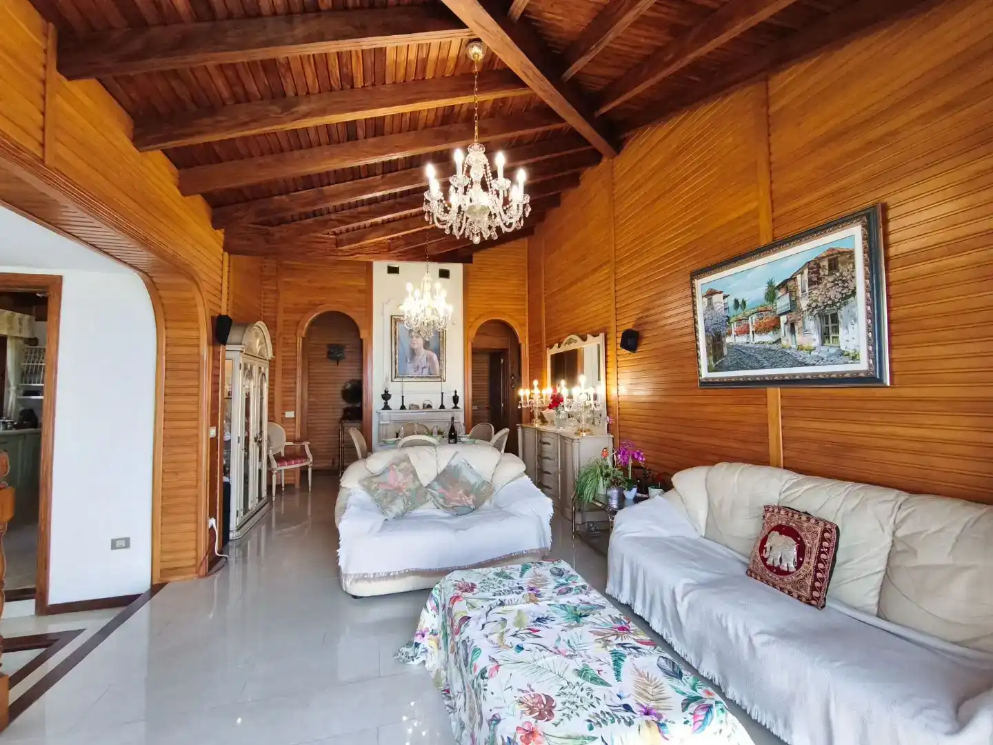 Sala de estar de Piso en venta en El Sauzal, Santa Cruz de Tenerife