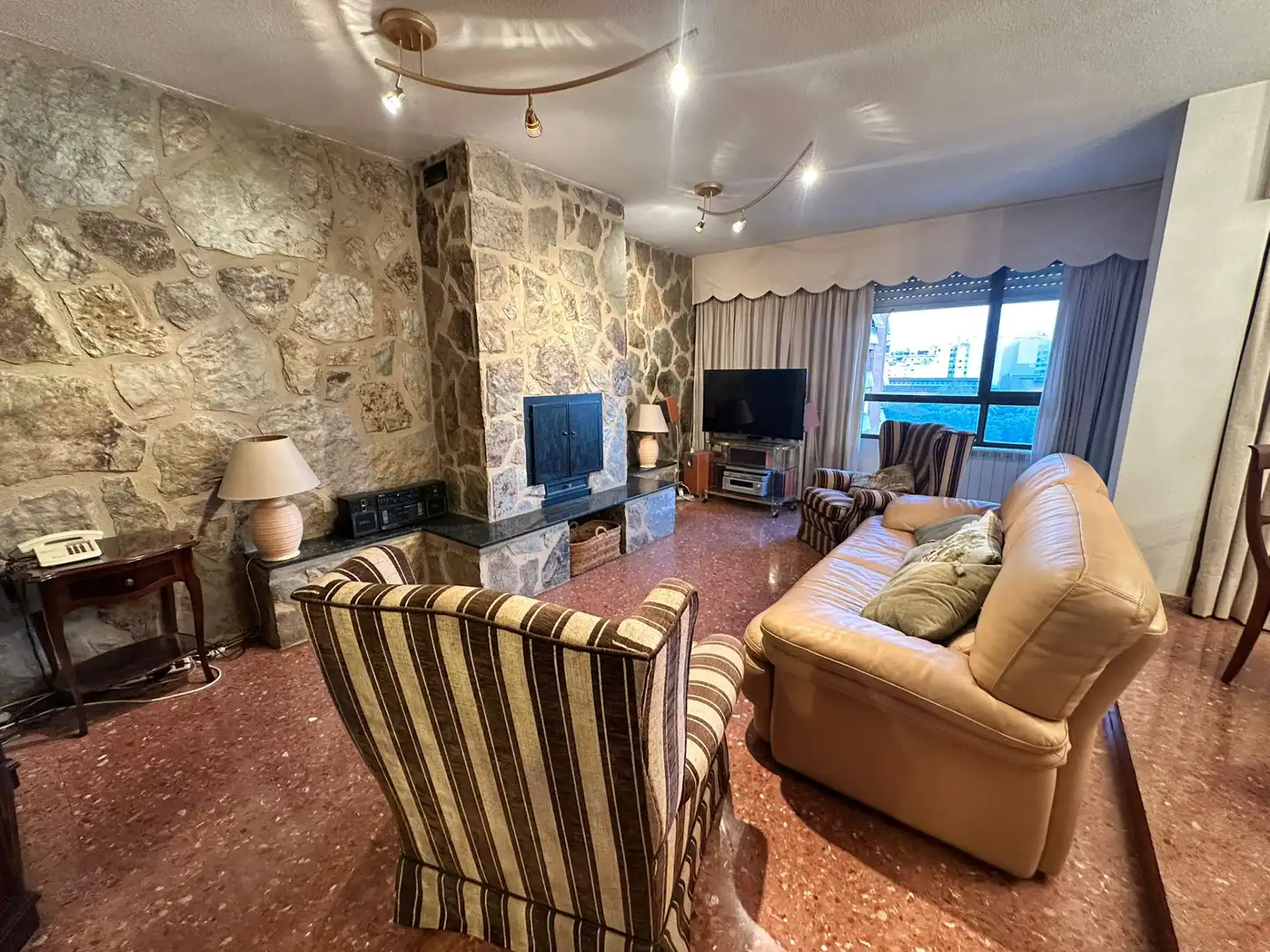 Sala de estar de Piso en venta en Valencia con Aire acondicionado, Trastero y Amueblado