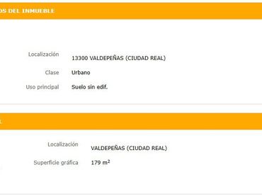 Terreni e lotti in vendita a Valdepeñas