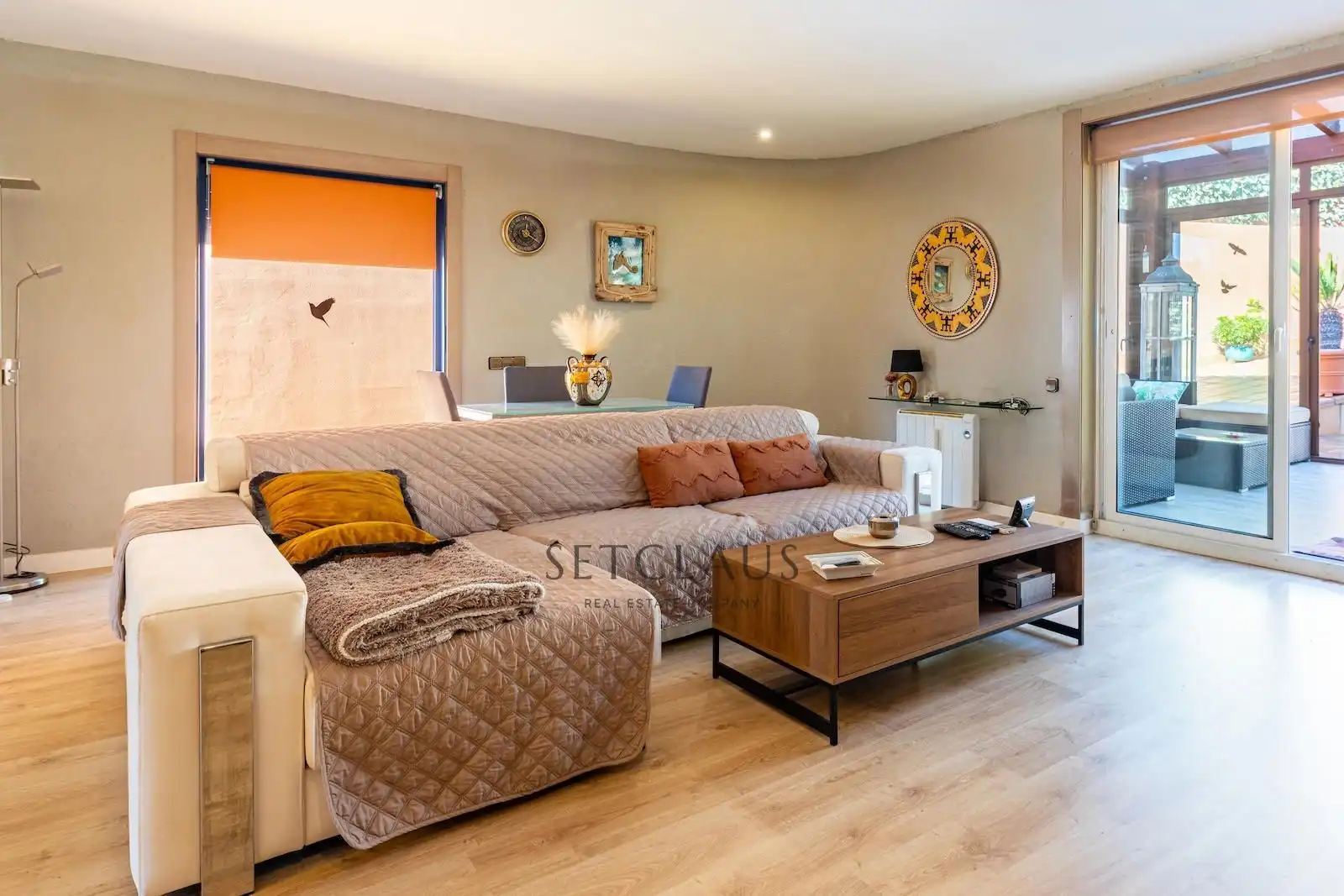 Sala de estar de Casa o chalet en venta en Teià con Aire acondicionado, Calefacción y Jardín privado