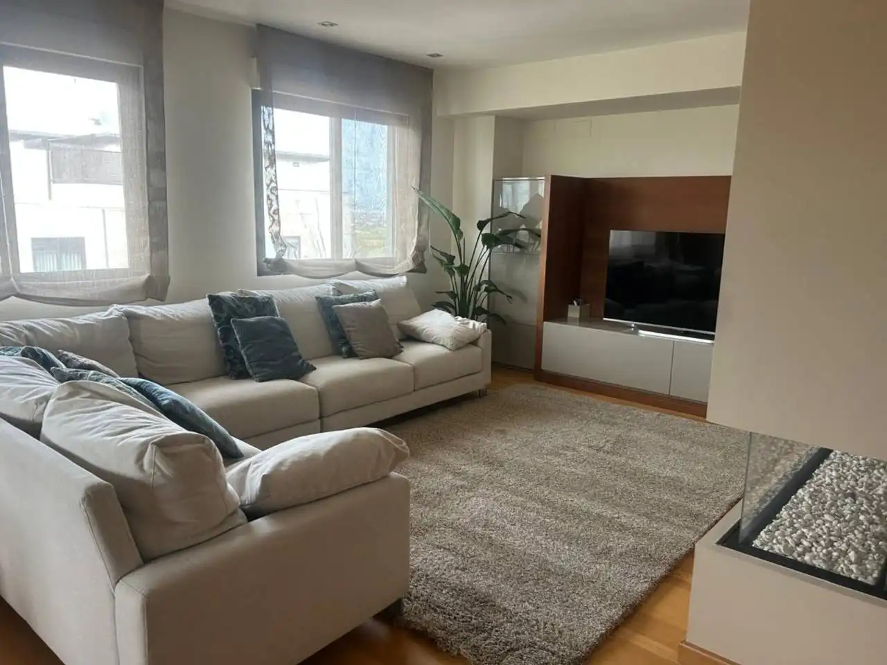Wohnzimmer von Dachboden zum Verkauf in Castellón de la Plana / Castelló de la Plana mit Heizung, Terrasse und Abstellraum