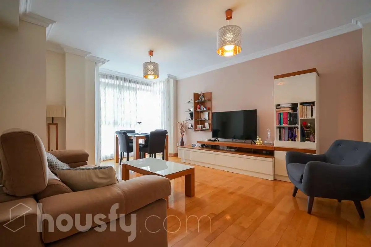 Sala de estar de Piso en venta en Madrid con Aire acondicionado, Calefacción y Jardín privado