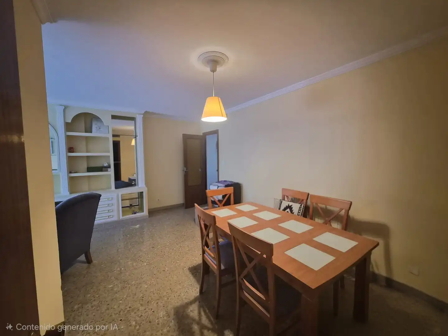 Dining room of Flat for sale in Mérida  with Storage room, Furnished and Balcony