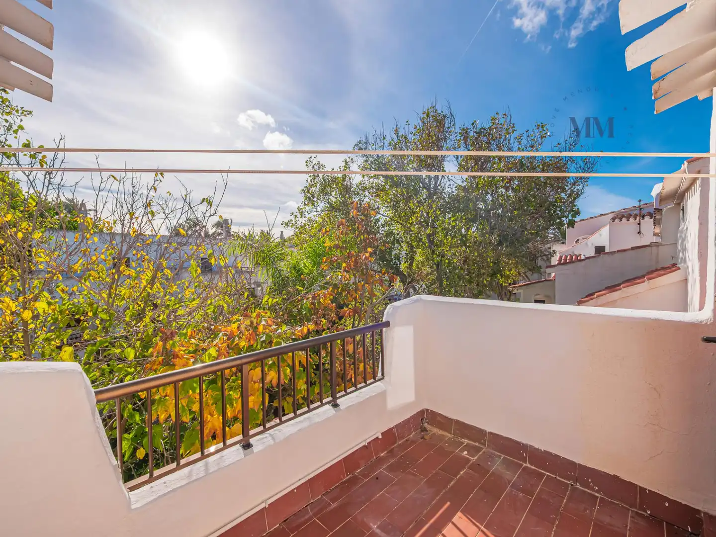 Terrasse von Maisonette zum Verkauf in Es Castell mit Klimaanlage, Terrasse und Balkon