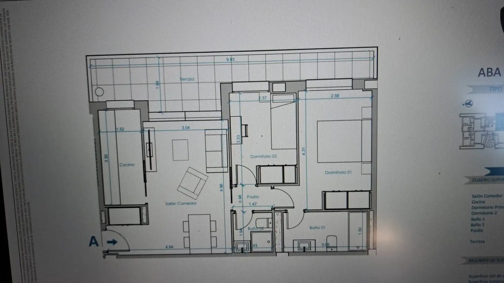 Mini appartamento di nuova costruzione con terrazza in vendita a Urbanización Santa Rosa 25, imagen 28
