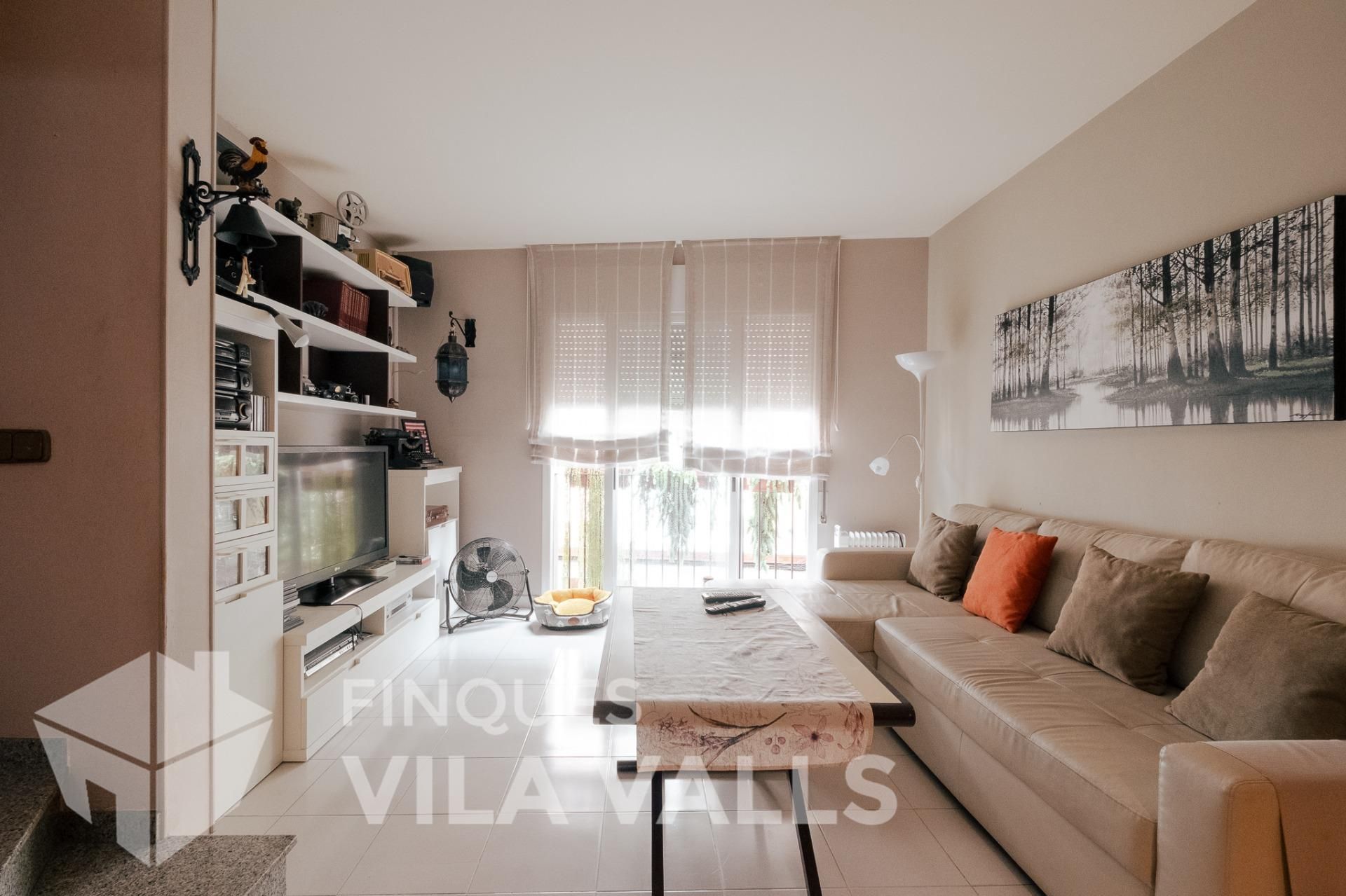 Sala d'estar de Pis en venda en Sant Feliu de Codines