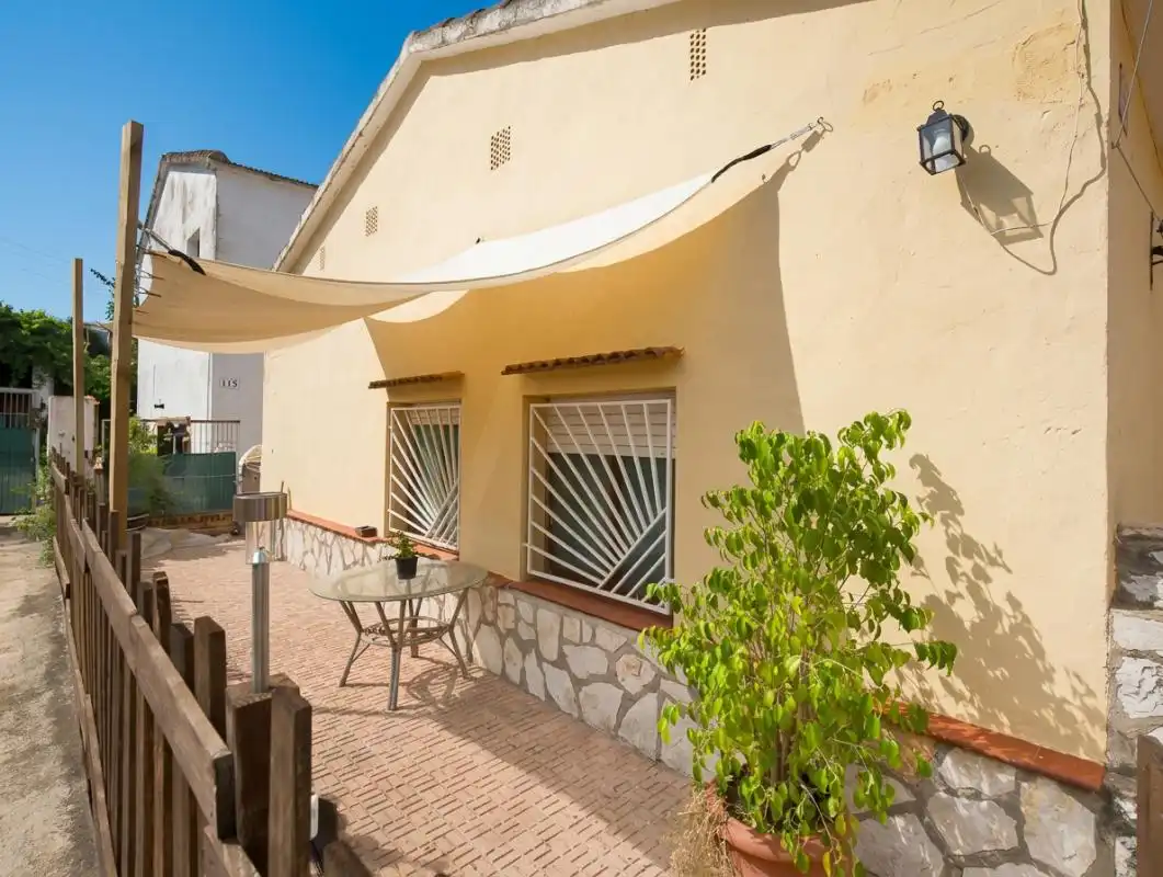 Terraza de Casa o chalet en venta en Simat de la Valldigna con Calefacción, Jardín privado y Terraza