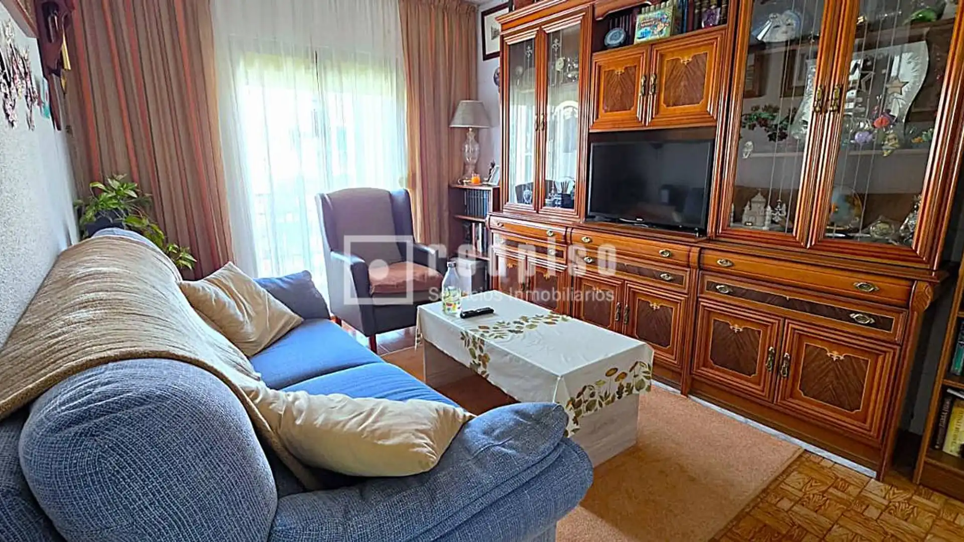 Sala de estar de Piso en venta en Coslada con Calefacción y Terraza