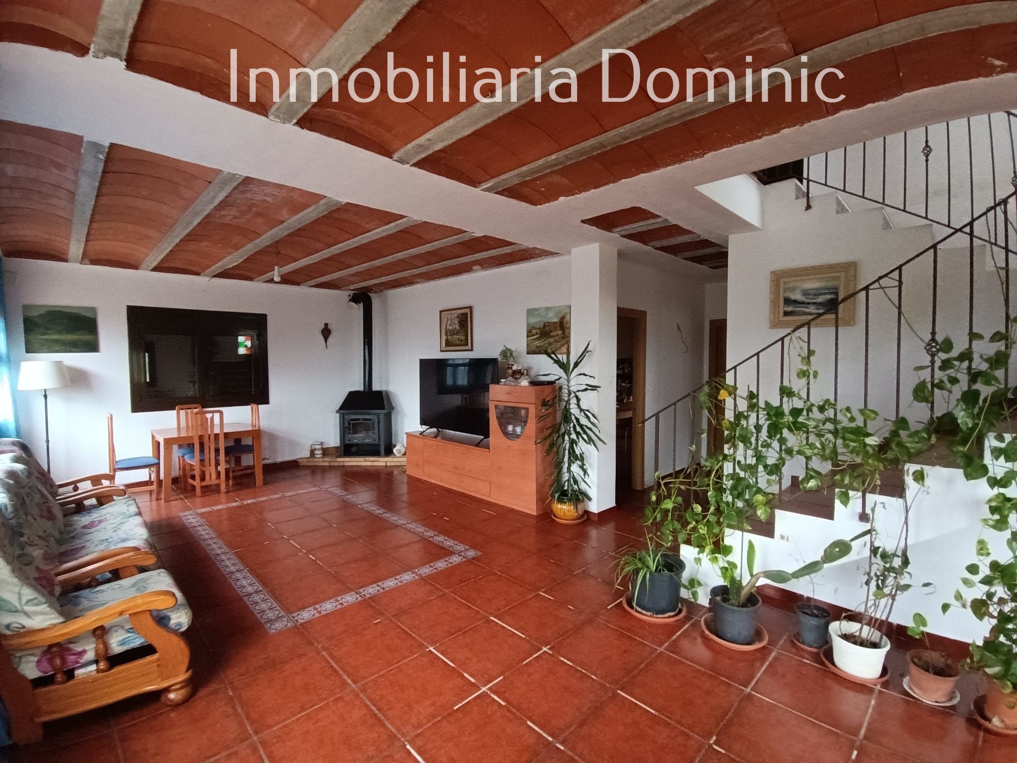 Sala d'estar de Casa o xalet en venda en Maçanet de la Selva amb Jardí privat i Terrassa
