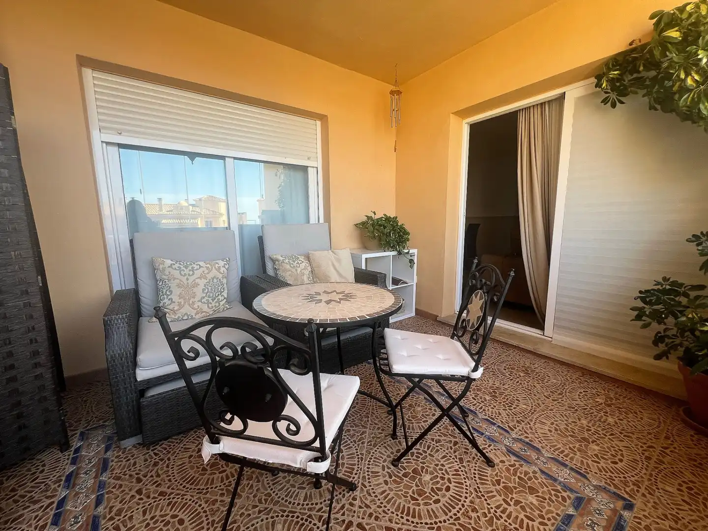 Terrassa de Apartament en venda en Mijas amb Aire condicionat, Terrassa i Traster