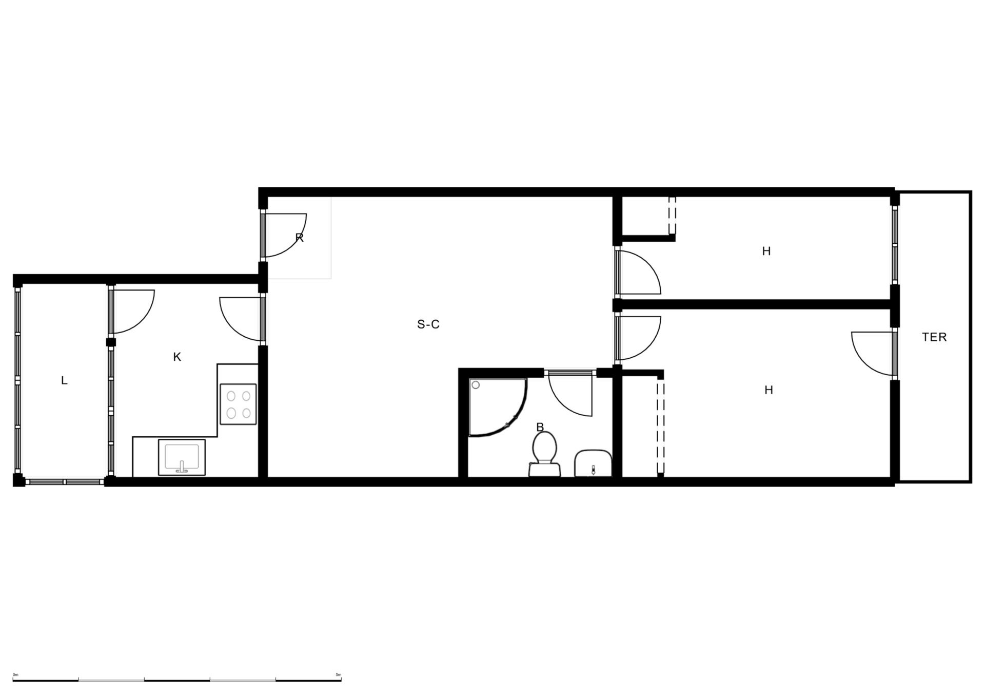 Flat to rent in  Madrid Capital  with Terrace, Oven and Balcony