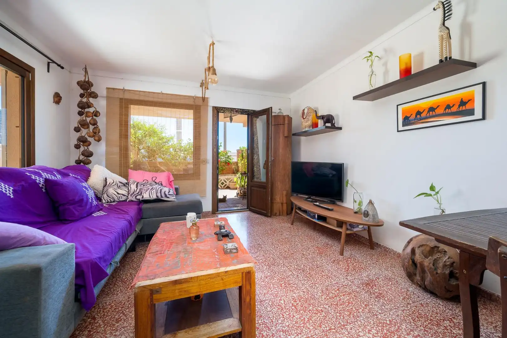 Sala de estar de Planta baja en venta en  Palma de Mallorca con Aire acondicionado, Terraza y Trastero