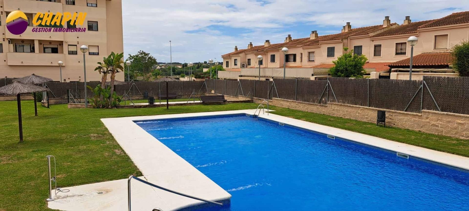 Swimming pool of Flat for sale in Jerez de la Frontera  with Air Conditioner, Private garden and Terrace