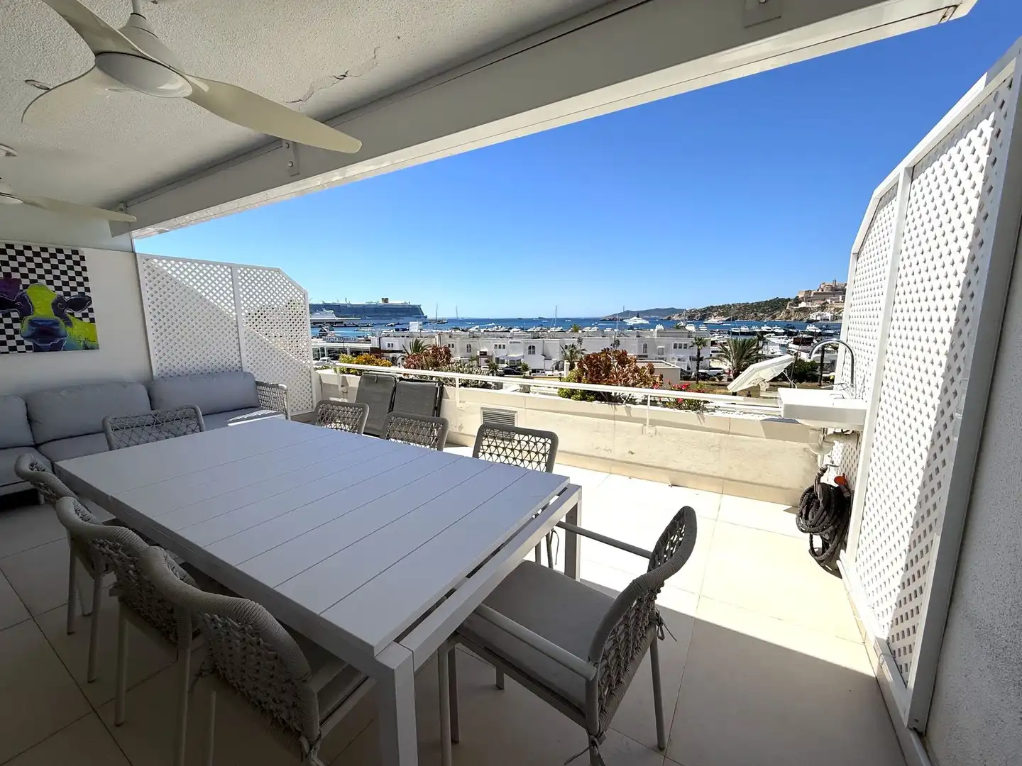 Terrace of Apartments for sale in Eivissa  with Air Conditioner, Heating and Private garden