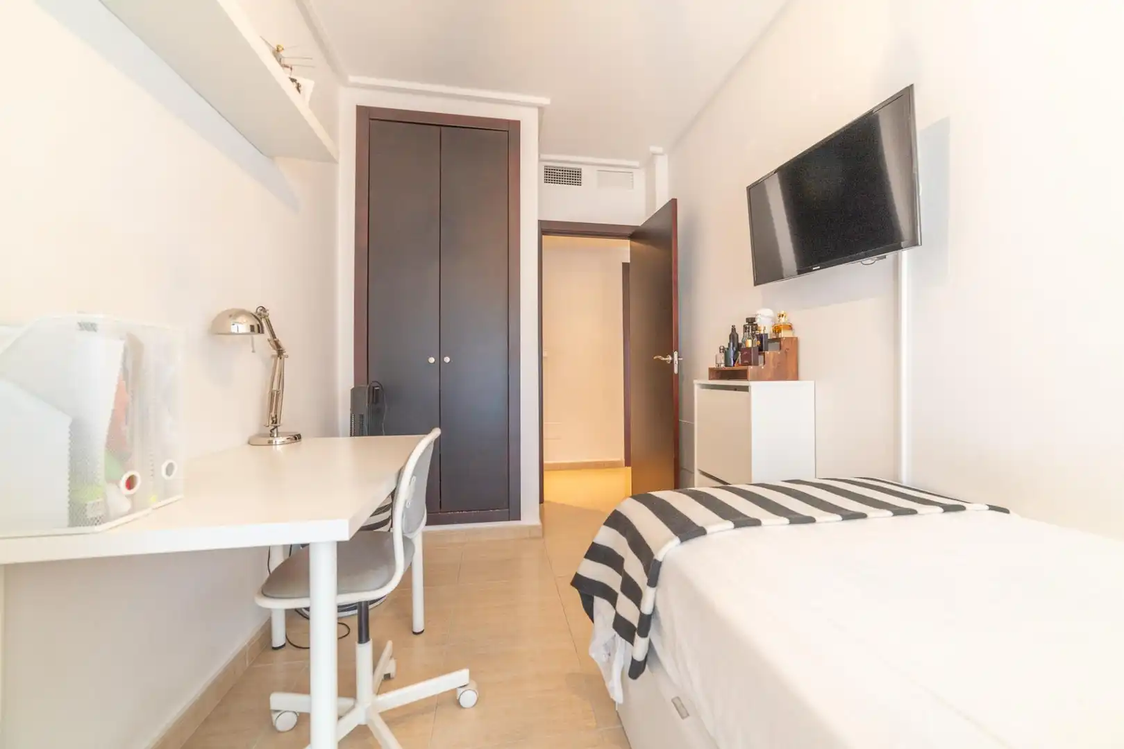 Bedroom of Flat for sale in San Javier  with Air Conditioner, Terrace and Storage room