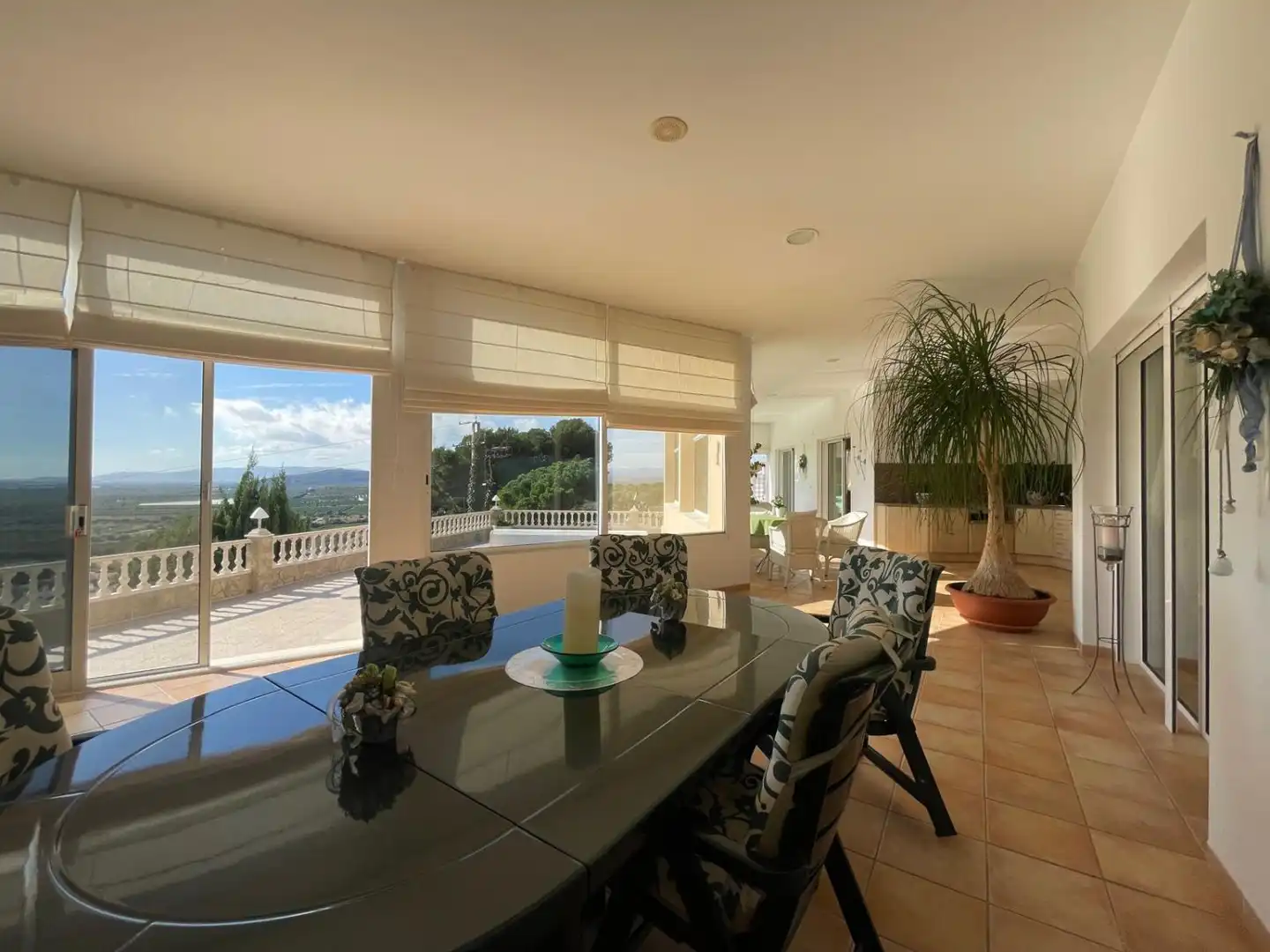 Dining room of Houses for sale in Vinaròs  with Air Conditioner, Terrace and Furnished