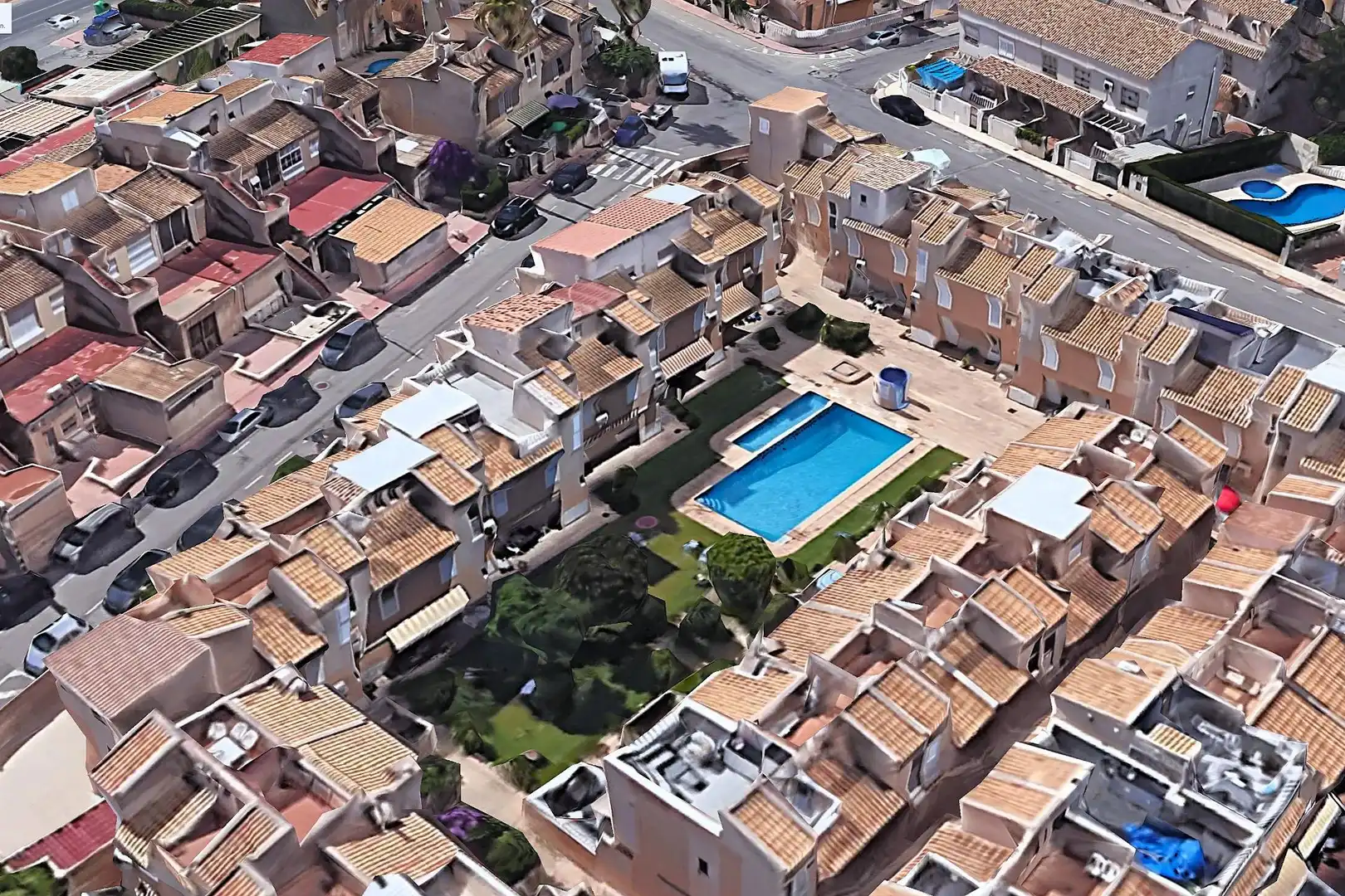 Vista exterior de Casa adosada en venta en Torrevieja con Jardín privado, Terraza y Trastero
